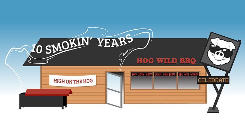 10 Year Anniversary Hog Wild BBQ
